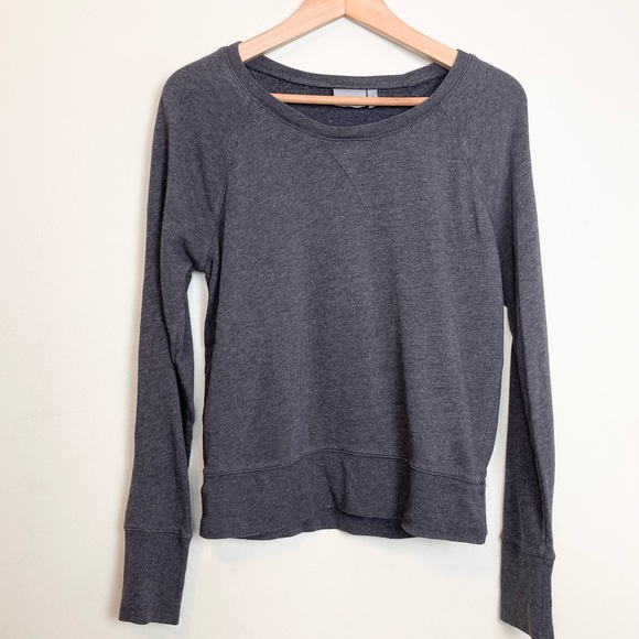 Athleta Tops - Athleta Gray Sweatshirt size M